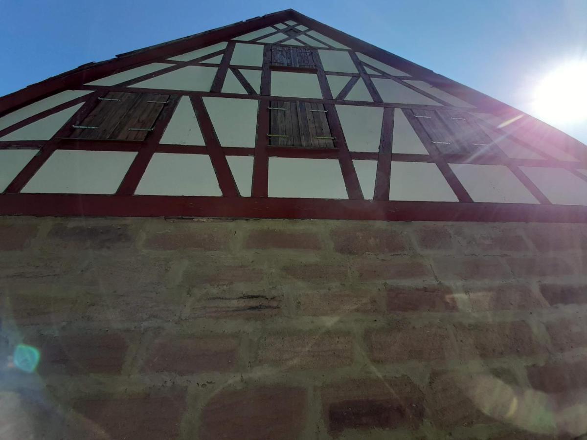 Ferienwohnung Kunst Und Kulturschuppen Hasenmuehle Kammerstein Экстерьер фото